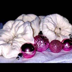 Sweater Scrunchies Hand Made